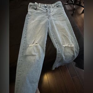Levis wide leg waist 29 length 27